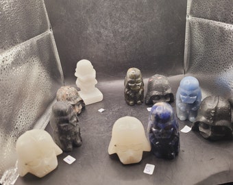 Darth Vader crystal carving set