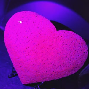 Ruby honeycomb heart bild 7