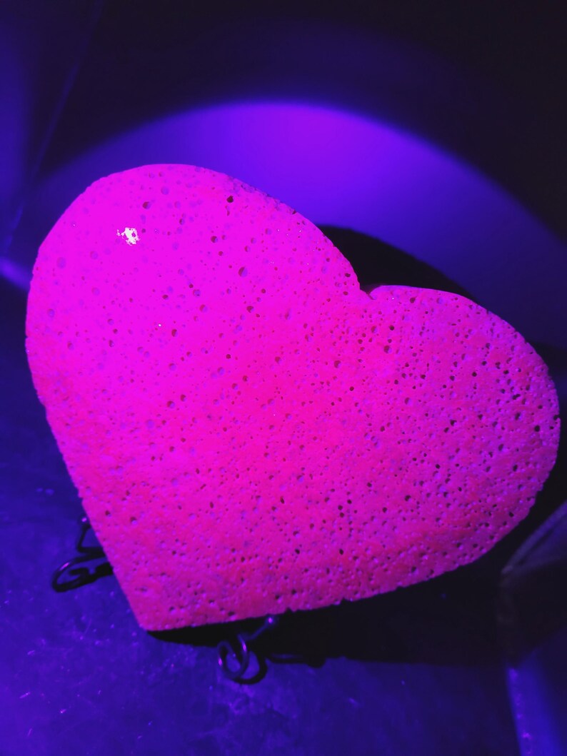 Ruby honeycomb heart bild 7