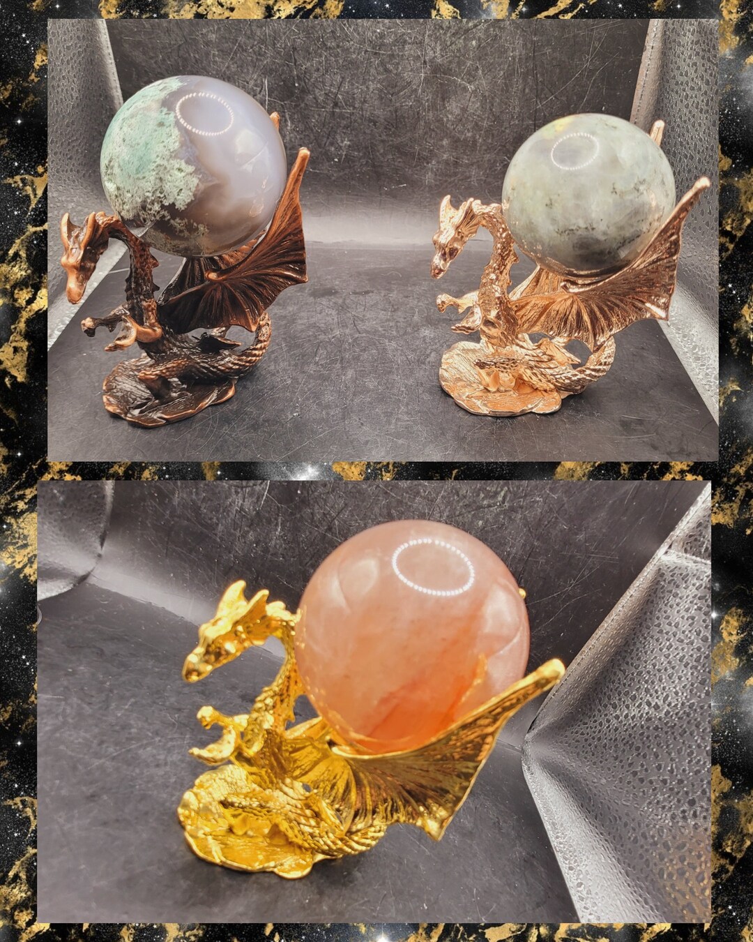 Dragon Sphere Holder With Sphere - Etsy