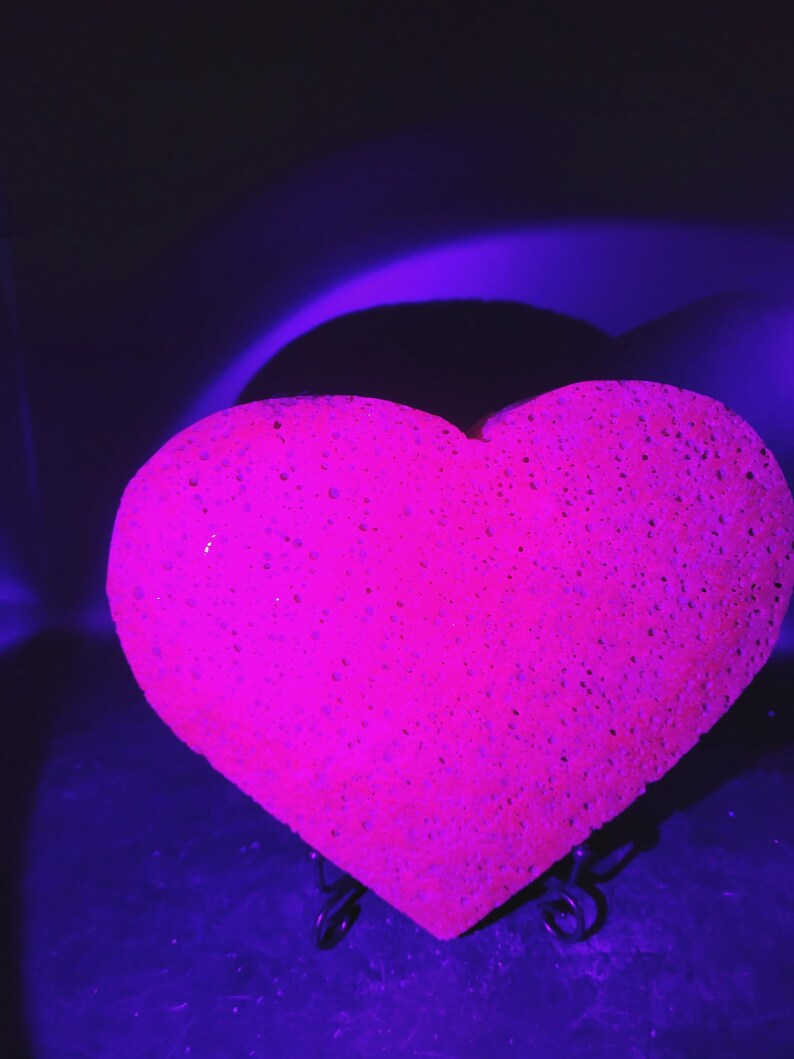Ruby honeycomb heart bild 4