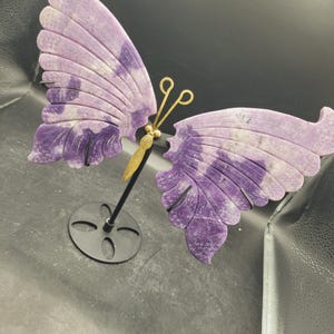 Lepidolite butterfly wings