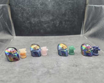 Crystal Mandalorian and Grogu