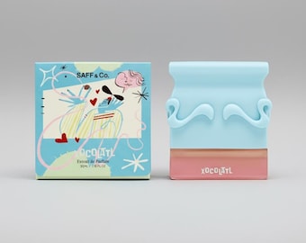 Perfume SAFF & Co. Xocolatl / Extrait de Parfum 35ml / Aroma cálido a especias de chocolate / Fragancia gourmand juguetona / Aroma único y acogedor