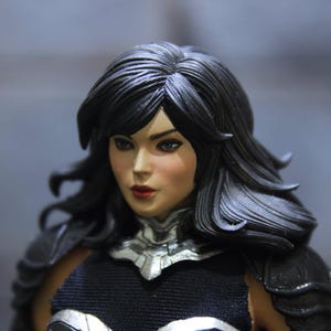 1/12 Custom Warrior Woman Star Head Sculpt