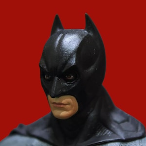1/12 Custom Detective Hero Christian Bale TDK Movie Head Sculpt
