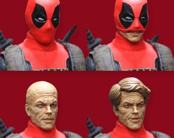 1/12 Custom Merc Movie Head Sculpt