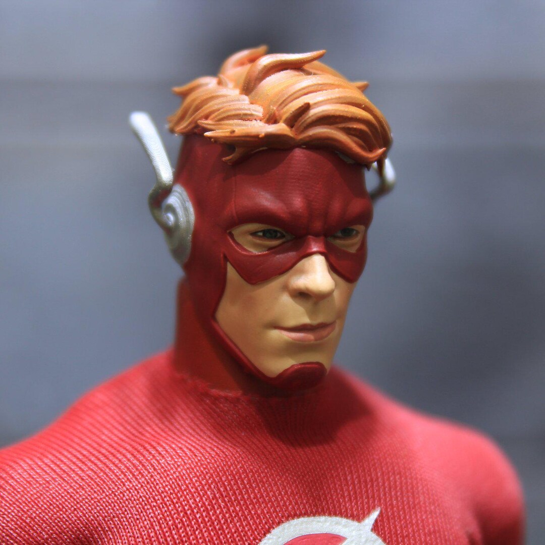 Custom Speedster Mask 1/12 Custom Speedster Wally Head Sculpt - Etsy