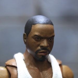 1/12 Custom Artist Ice Cube Rapper Head Sculpt