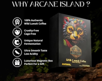 ピュア コピルアック コーヒー豆: バリ インド エステート、100g