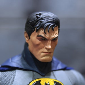 1/12 Custom Detective Hero Unmasked Head Sculpt