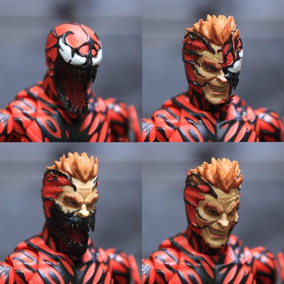 1/12 Custom Vicious Symbiote Head Sculpt - Etsy