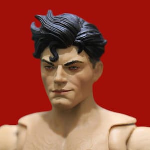 1/12 Custom Krypton Boy Head Sculpt