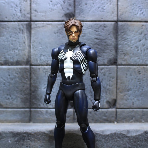 1/12 Custom Symbiote Spidey Unmasked Head Sculpt - Etsy