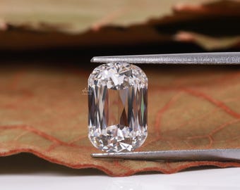 Labgodsad Criss Cut Diamant: Modifierad kuddslipning för ring