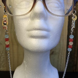 Sailor Moon Themed Glasses Chain | Gift for Anime Lover | Gift for Nerds | Gift for Sailor Moon Fans