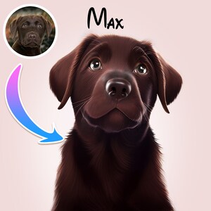 Retratos únicos de mascotas al estilo Disney: ilustraciones personalizadas para gatos y perros: regalo conmemorativo o de cumpleaños ideal: arte personalizado para amantes de las mascotas