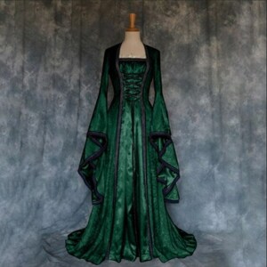 Medieval Witch Dress Women Scary Halloween Carnival Party - Etsy