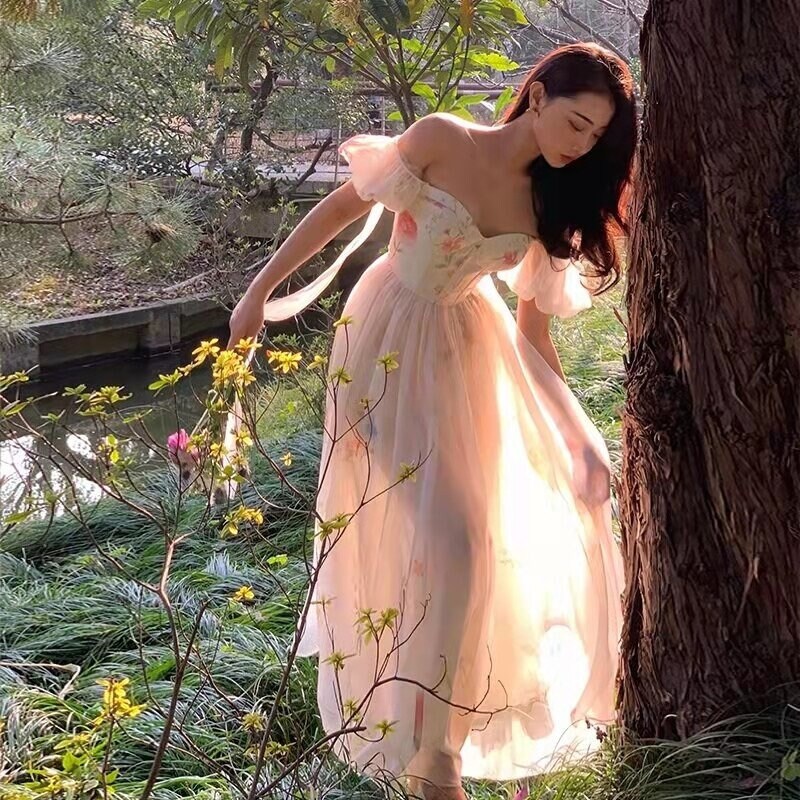 long fairy dress