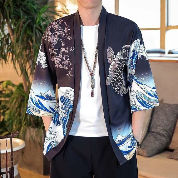 Men's Kimono Jacket Streetwear