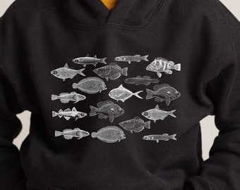 Fishing hoodie kids, fishing gifts, kids fishing, gift for fisherman, fishing gear, nature lover gift, hiking camping hoodie, outdoors shirt