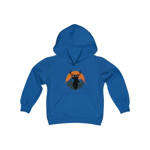 Regalo de sudadera con capucha de ciervo para niños, regalos de caza, ropa para amantes de la naturaleza, regalos para actividades al aire libre para niños, sudadera con capucha de senderismo, equipo de campamento para niños, camiseta, regalo de cumpleaños imagen 9