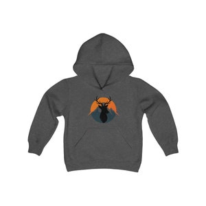 Regalo de sudadera con capucha de ciervo para niños, regalos de caza, ropa para amantes de la naturaleza, regalos para actividades al aire libre para niños, sudadera con capucha de senderismo, equipo de campamento para niños, camiseta, regalo de cumpleaños imagen 2