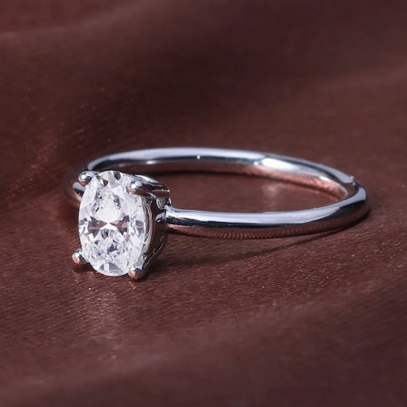 5 carat white sapphire cheap ring