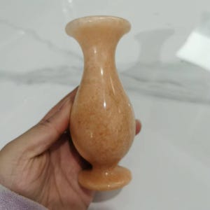 Exquisite Natural Jade Stone hand carved flower vase Jadeite yellowJade Carving Bottle Vase Jar Jasper Quartz Jardiniere Flower Bottle Decor