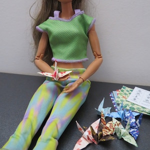 Barbie Origami Etsy