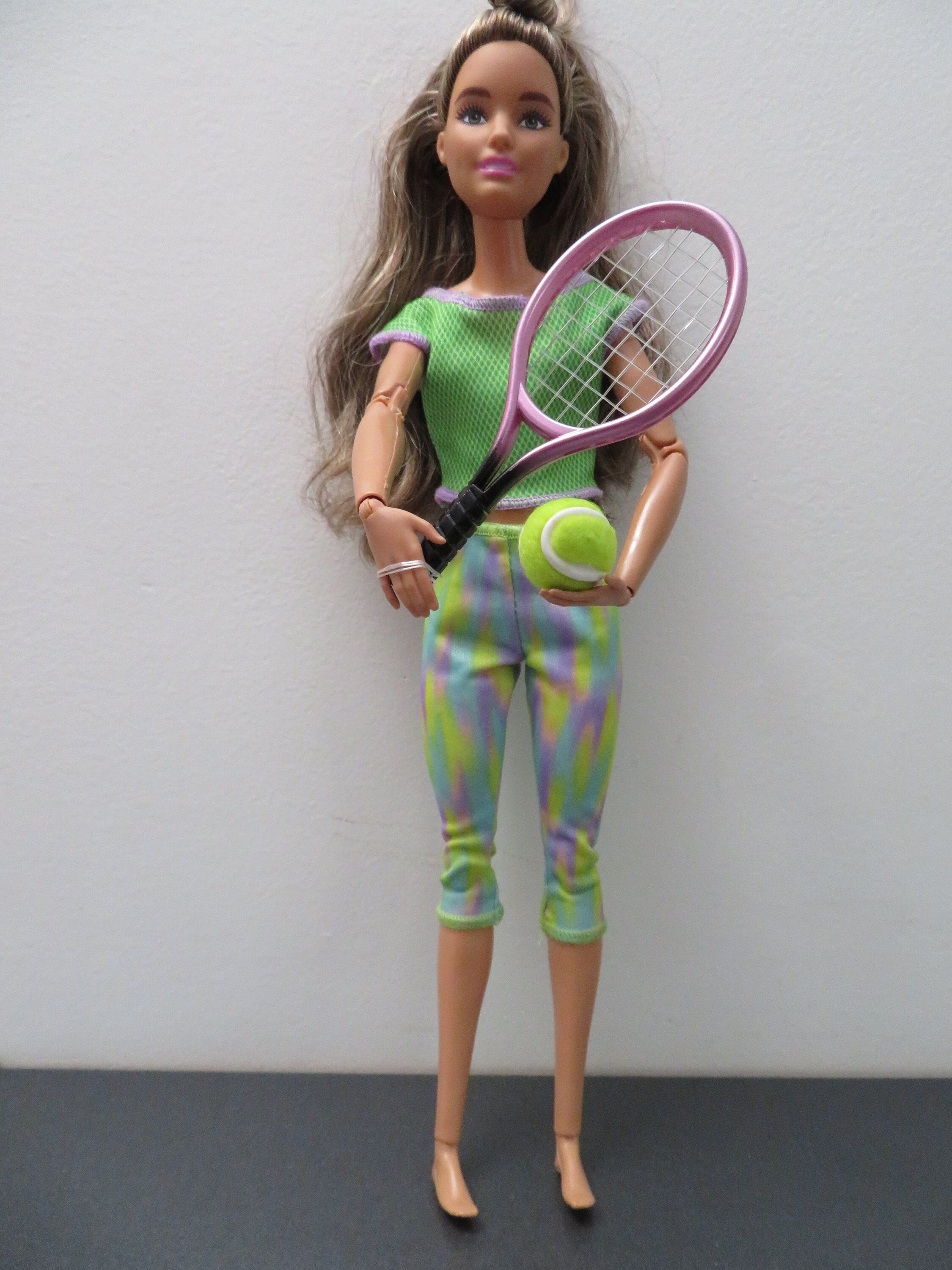Barbie Clothes - Career Outfits for Ken Doll, Tennis Player Uniform with Ball and Racket, Multi