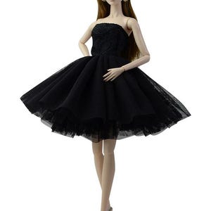Fashion Doll Party Dress Cocktail Dress Evening Gown Wedding Dress  Clothes  11.5 inch doll Dress