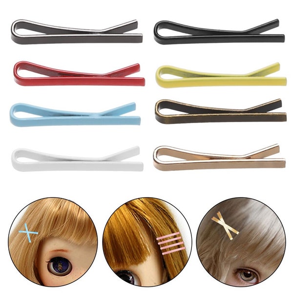 1.1 Cm Hair Pins Hair Metal Bobby Pins Doll Hair Accessory 11.5 Fashion Doll