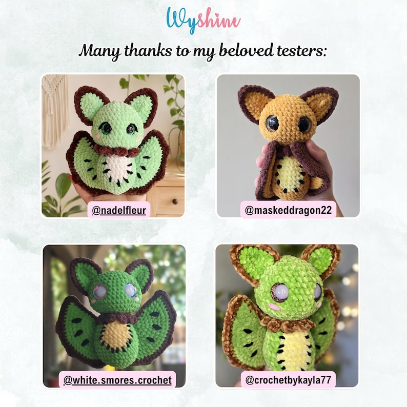 Tester-Reviewed Patterns: These designs have been tested by multiple pattern testers and refined with maker feedback
