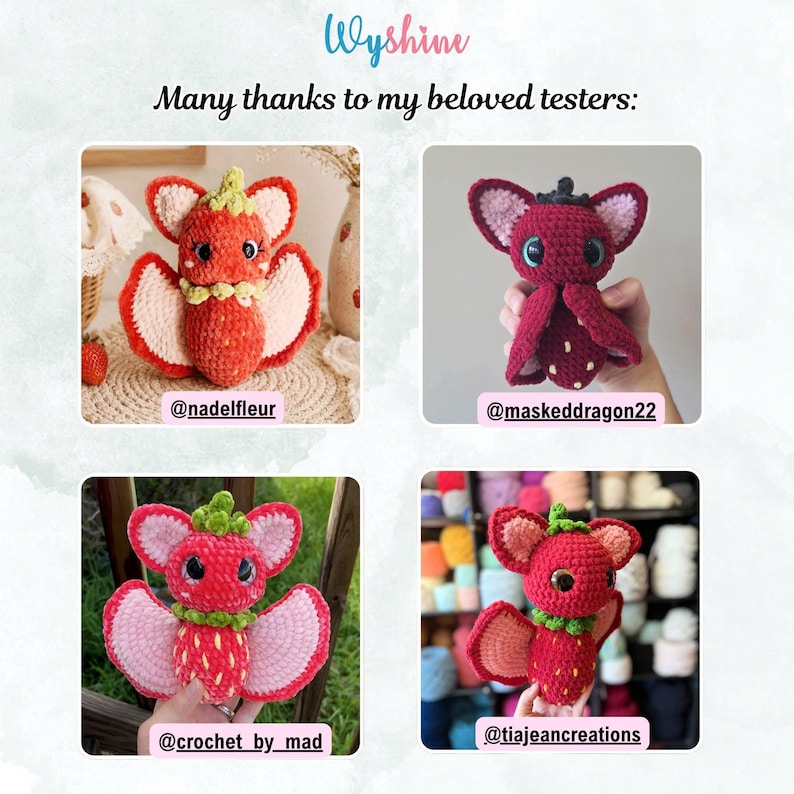 Tester-Reviewed Patterns: These designs have been tested by multiple pattern testers and refined with maker feedback