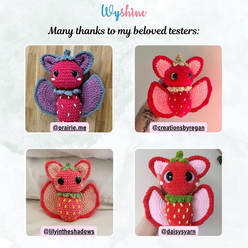 Tester-Reviewed Patterns: These designs have been tested by multiple pattern testers and refined with maker feedback