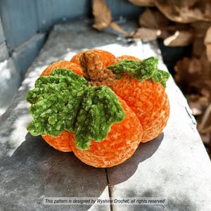 Pumpkin Crochet Pattern - Plushie Halloween Amigurumi – Easy DIY Fall Home Decoration For Halloween &  Thanksgiving
