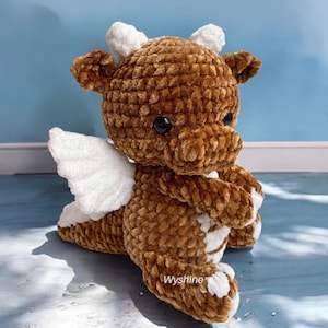 Bundle 2 in 1 Baby Dragons Crochet Pattern, Dragon Amigurumi Patterns, Instant Download PDF, English - US Term By Wyshine