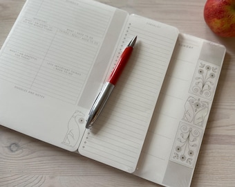 Set including 2026 Agenda planner, Organizer, Checklist