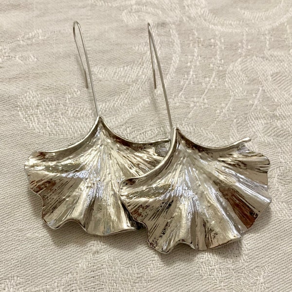 Ginkgo Leaf Ear Hook Hanging Earrings Statement Design Earrings Fashion Jewellery Female Bijoux