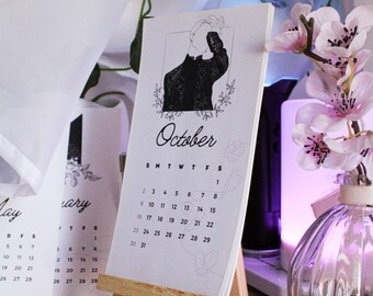 Calendrier De Bureau 2026 K-Pop - Décoration Avec Photos, Format 13x23 Cm, Idéal Pour Les Fans De BTS - 7