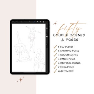 50 parenscènes en poses-stempels voor voortplanting