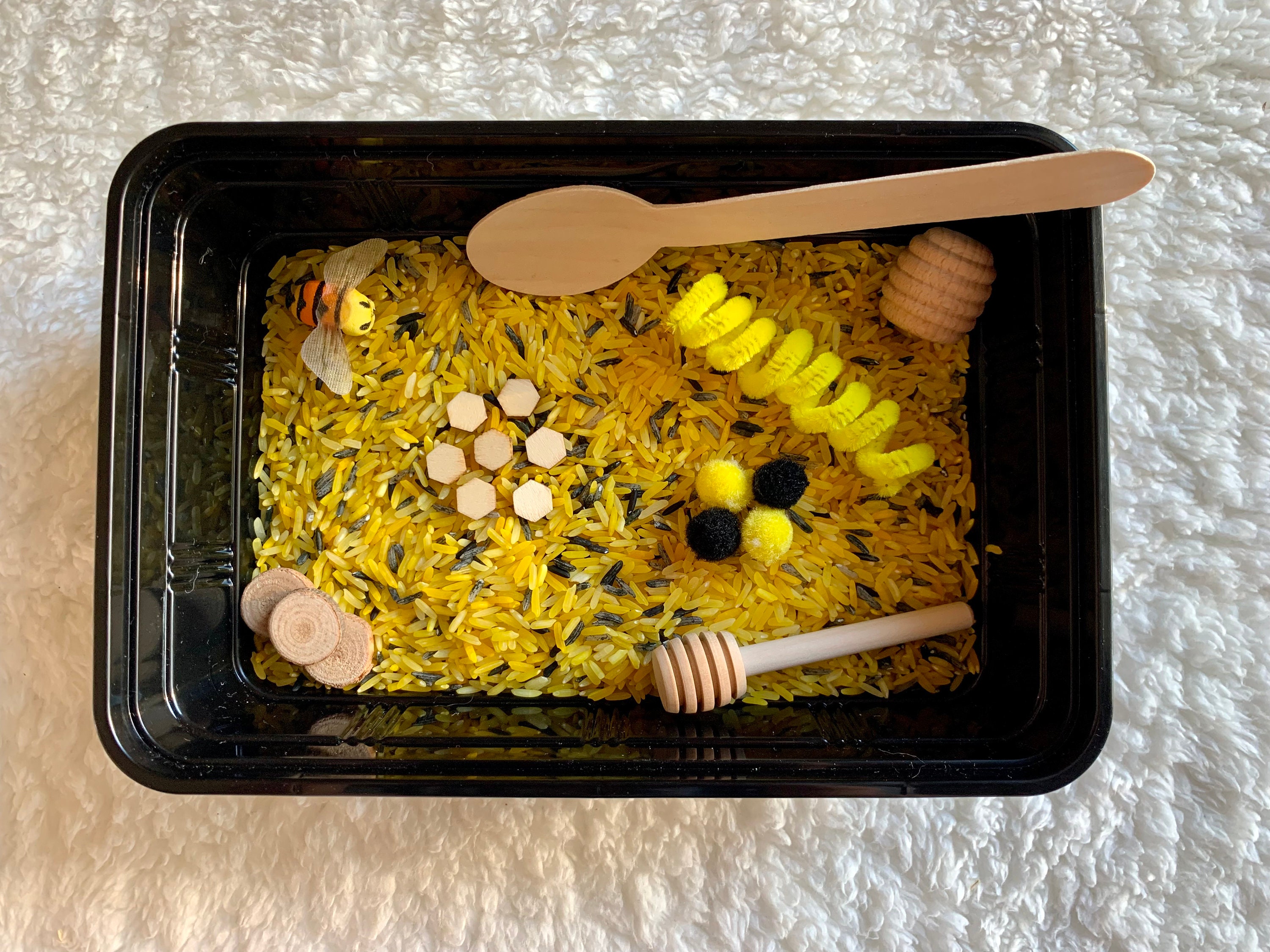 Mini Bee Sensory Rice Kit - Etsy