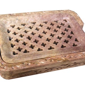 Soapstone Marble Soap Dish Handcrafted Bathroom Accessories Natural Stone Deco