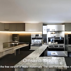 Custom L-Shaped Agate Bar Countertop: Handmade Stone Slab Vanity Top