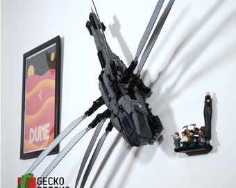 Gecko Bricks Flush Wall mount for the Lego Dune Atreides Royal Ornithopter 10327