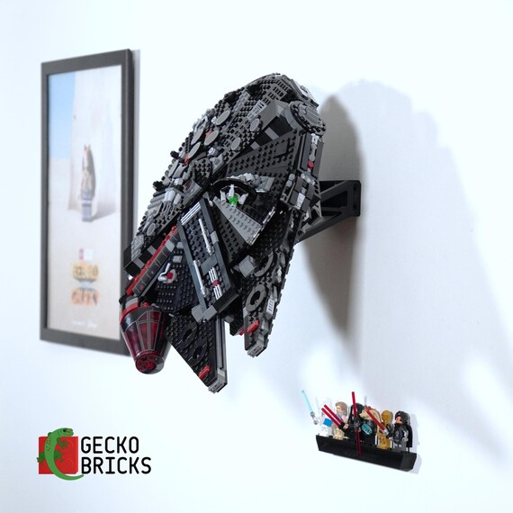 Gecko Bricks Wall Mount for LEGO Star Wars the Dark Falcon 75389 Etsy