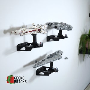 Gecko Bricks Wall Mount for LEGO Star Wars Midi Scale Sets (All 2023-2024)