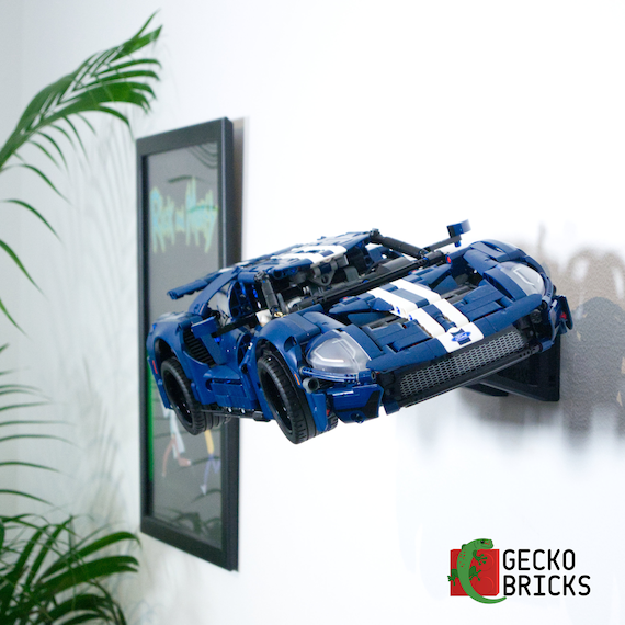 Buy Gecko Bricks Wall Mount for LEGO Technic Ford GT 42154 3D Printed Online in India Etsy
