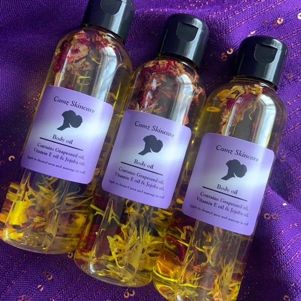 Naturally golden infused body oil (100ml)